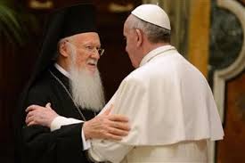 POPE FRANCIS AND BARTHOLOMEW