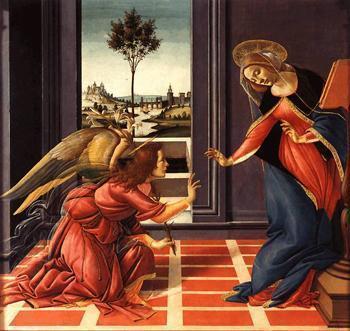 annunciazione botticelli